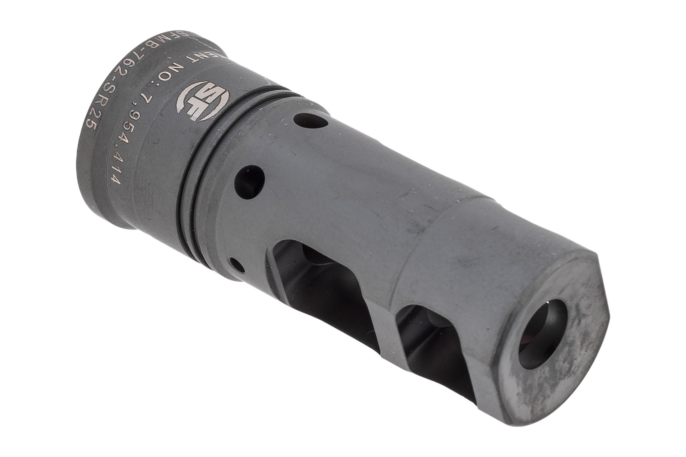 SureFire SOCOM Muzzle Brake Suppressor Adapter - KAC SR25 3/4x24